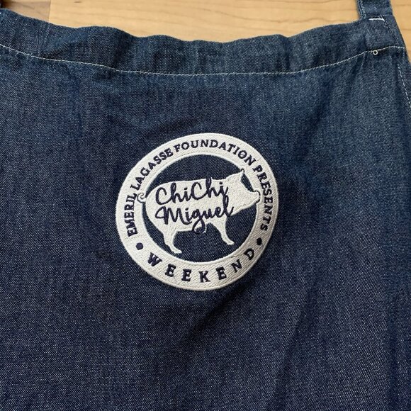 Emeril Lagasse Foundation Chi Chi Miguel Weekend Chef Apron NWT - Picture 2 of 8